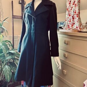 Jones New York  A-line Classic Wool Blend Coat